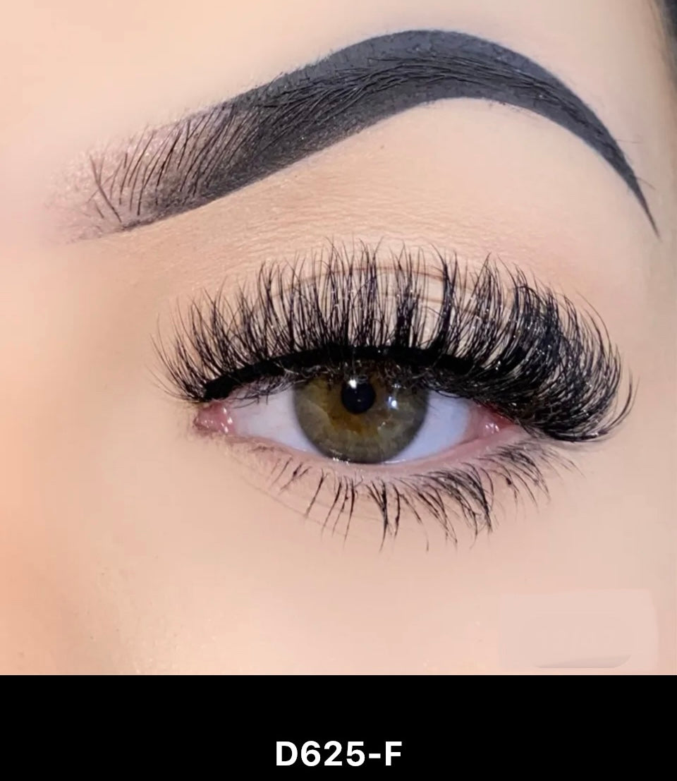 D625-F 3D Fluffy Mink Lash