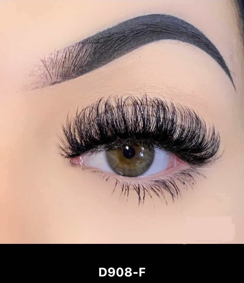 D908- 3D Fluffy Mink Lash